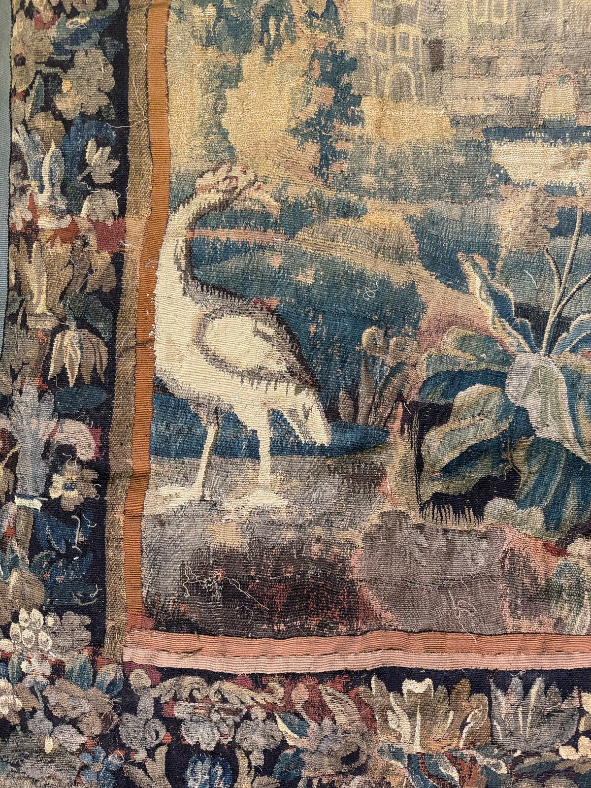 17th Century Flemish Verdure Tapestry ID: 112717