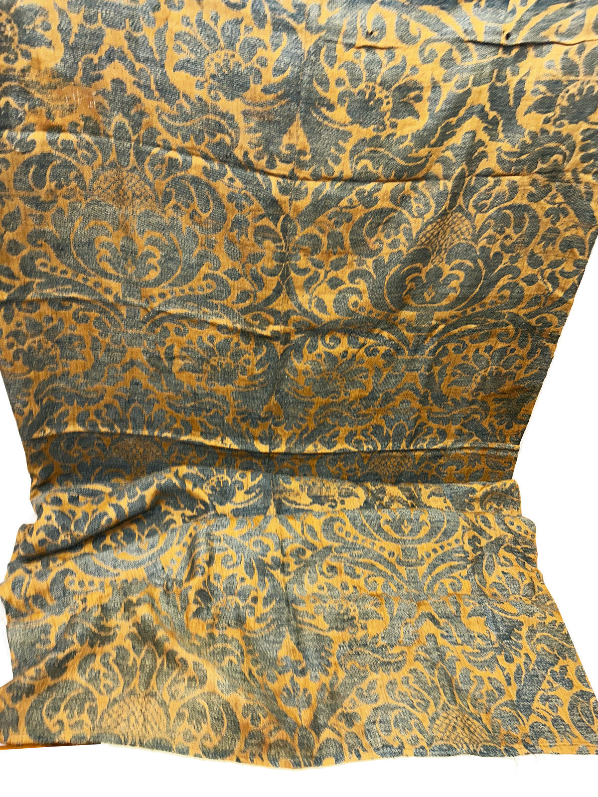 18th Century Italian Linen and Silk Woven Textile ID: 3015