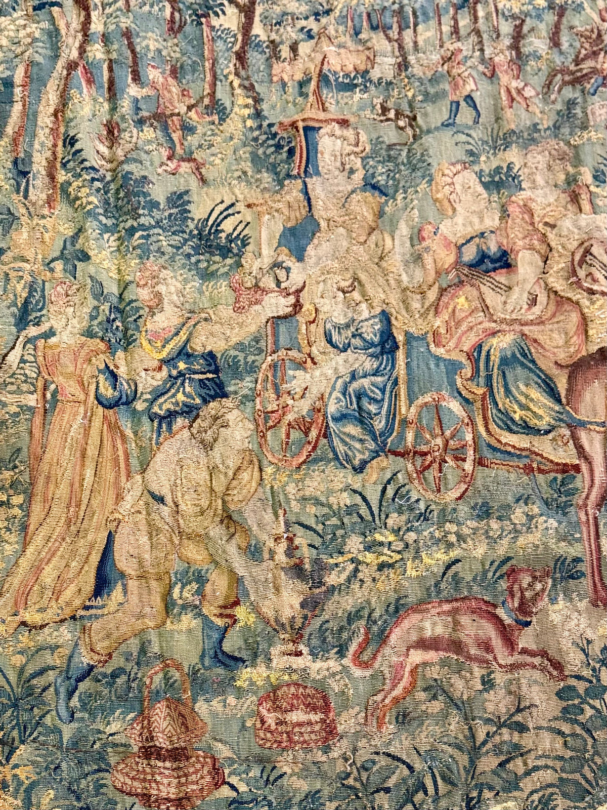 16th Century Game Park Flemish/Brussels Tapestry ID: 910018