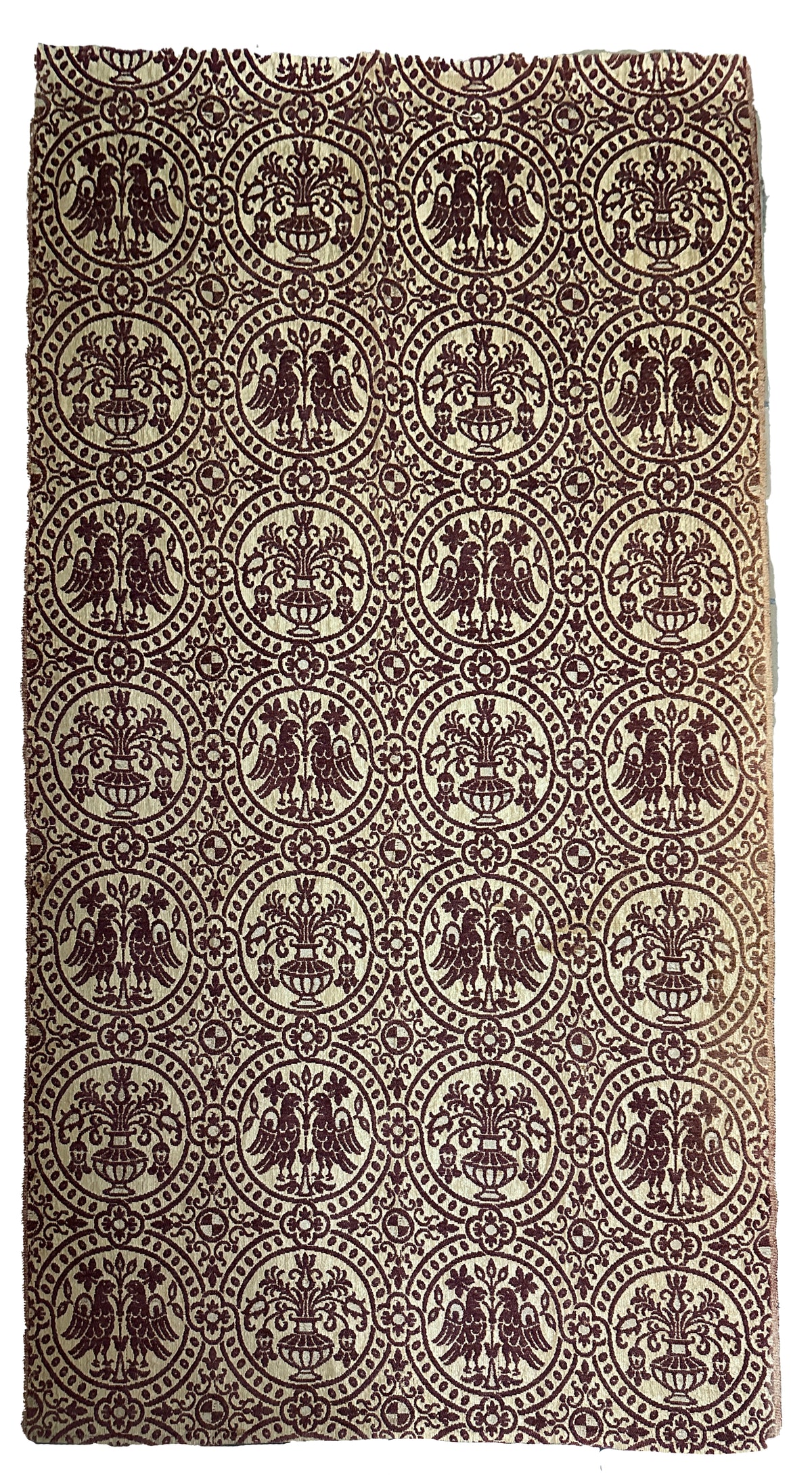 18th Century Cut Velvet on Silk ID: D148