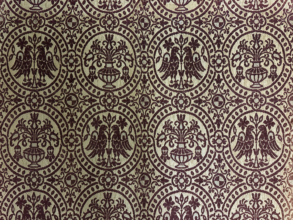 18th Century Cut Velvet on Silk ID: D148