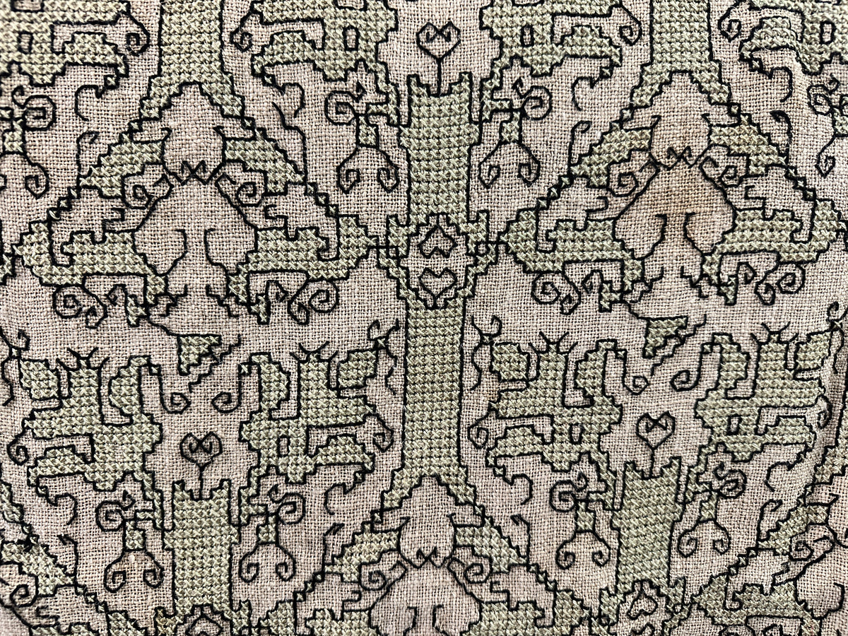 20th Century Greek Needlepoint ID: L019
