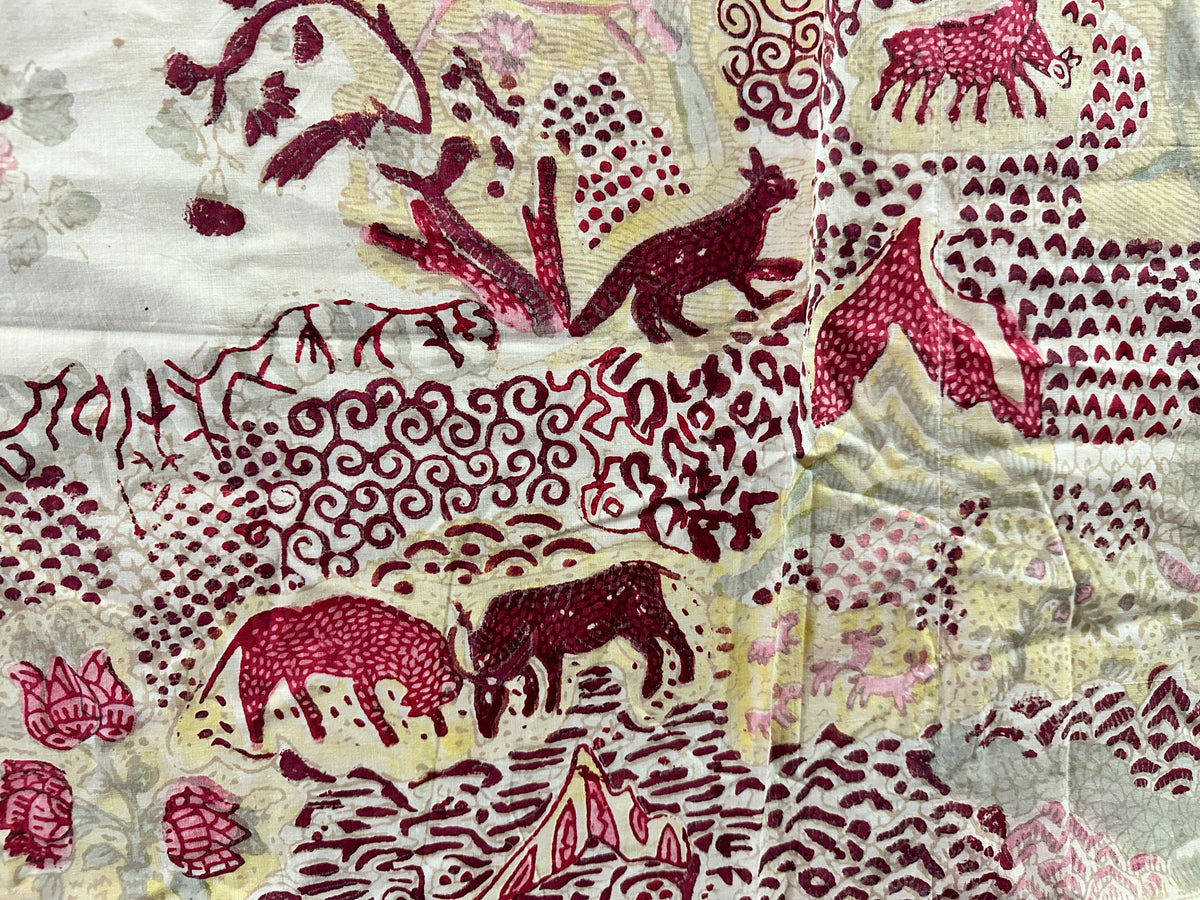 19th Century Indian Batik ID: L036