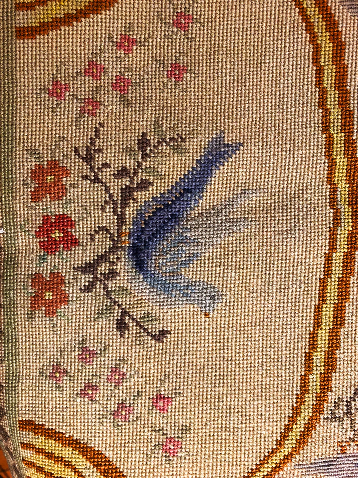 19th Century American Needlepoint ID: M107