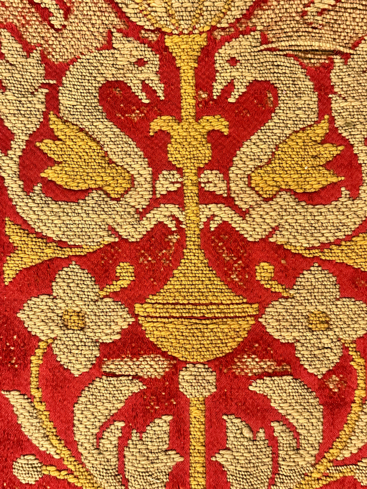 18th Century Italian Border Embroidery ID: M152