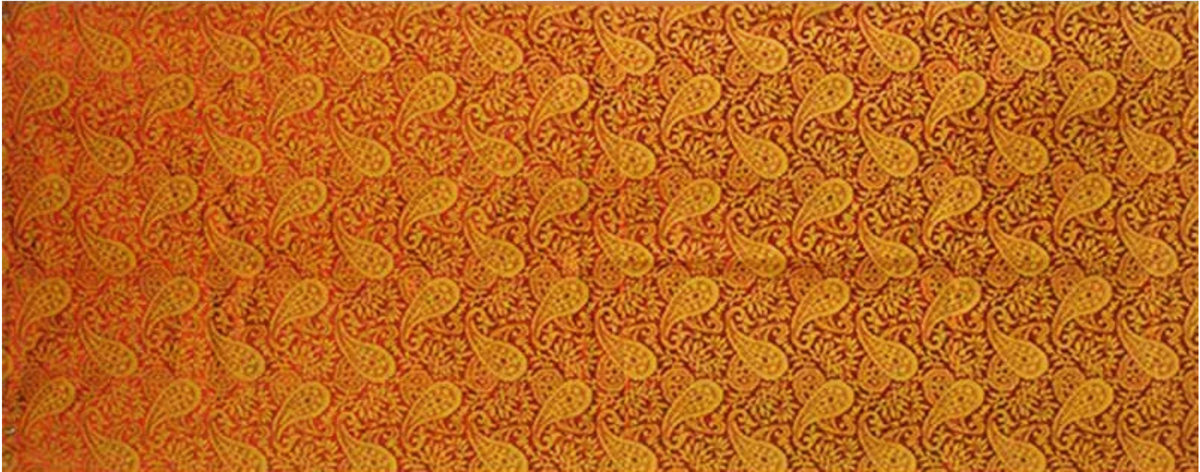 Antique Indian Silk Paisley