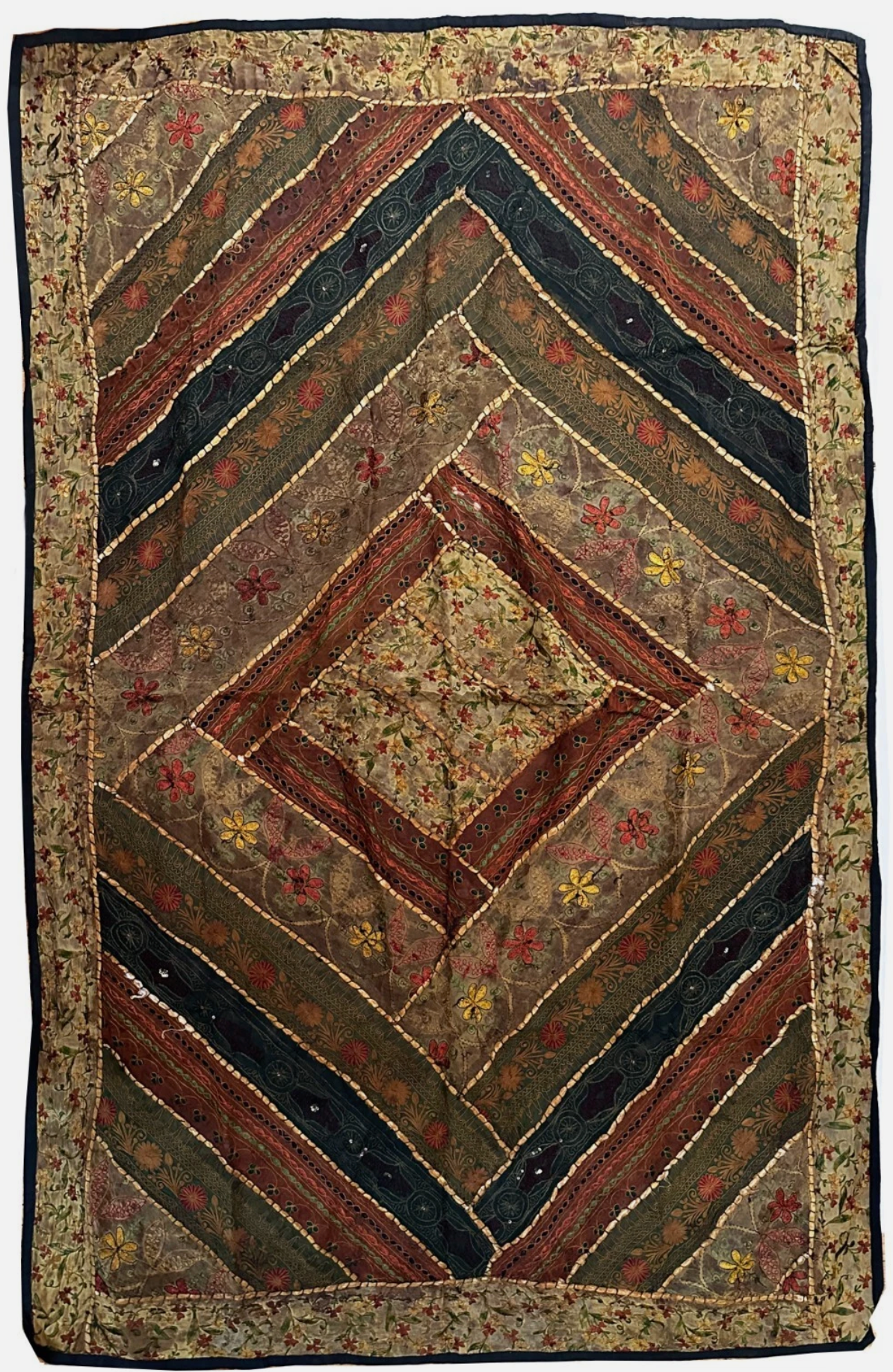 19th Century Indian Coverlet