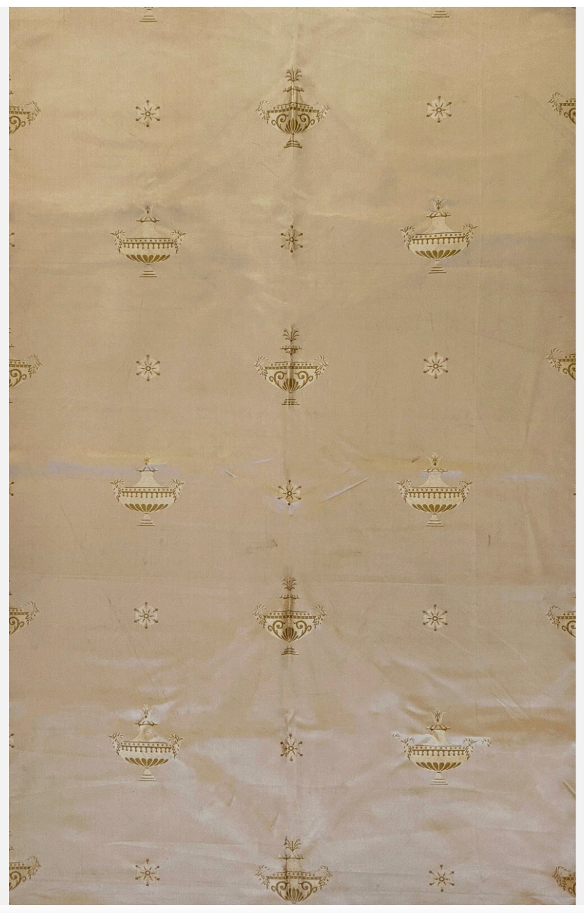 19th Century French Silk Textile