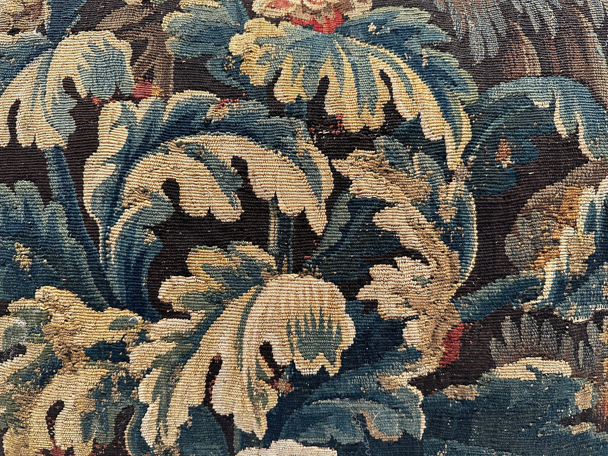 16th Century Brussels Tapestry Pillow ID: T042101E