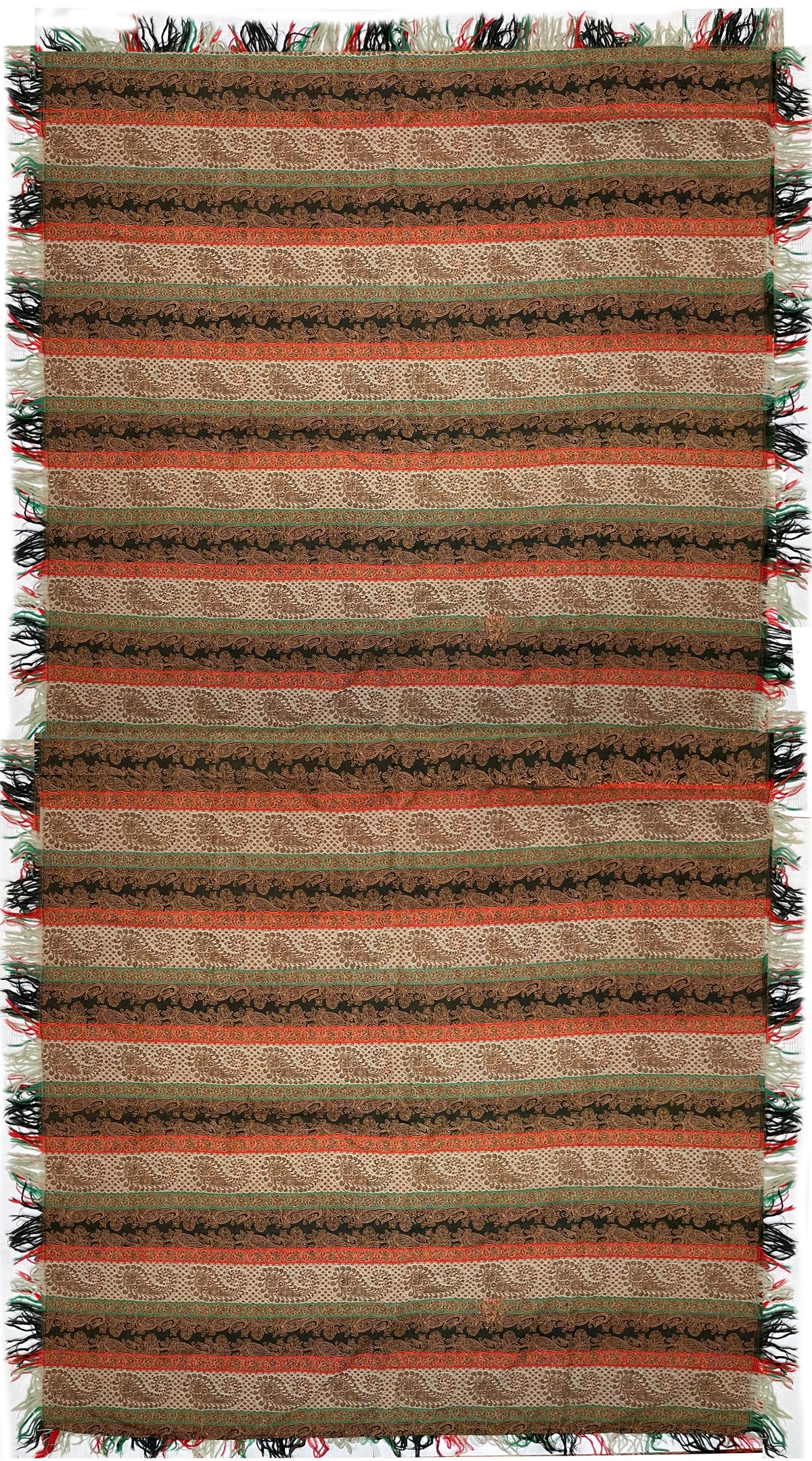 20th Century Indian Wool Paisley ID: T042104