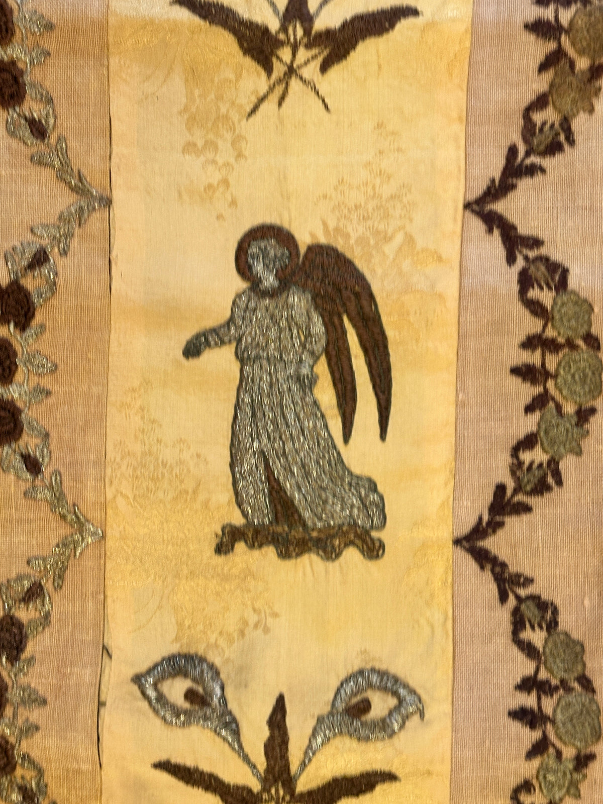 17th Century French Embroidery ID: T082414
