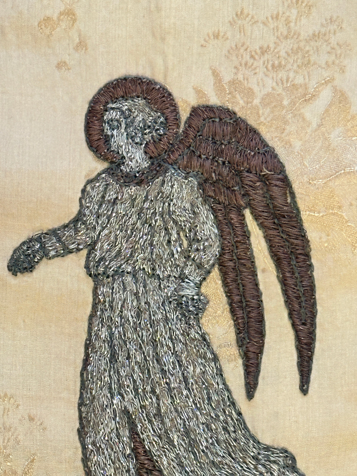 17th Century French Embroidery ID: T082414