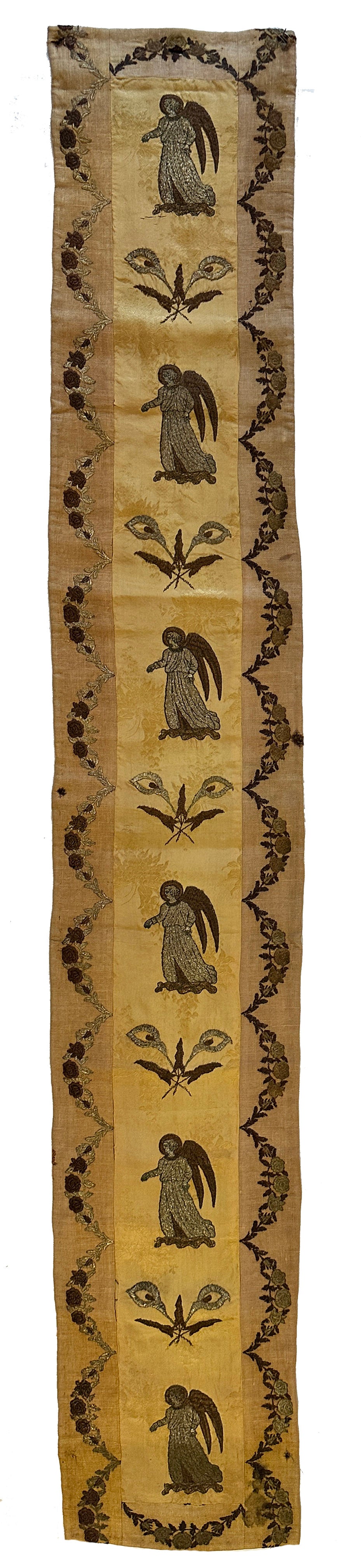 17th Century French Embroidery ID: T082414