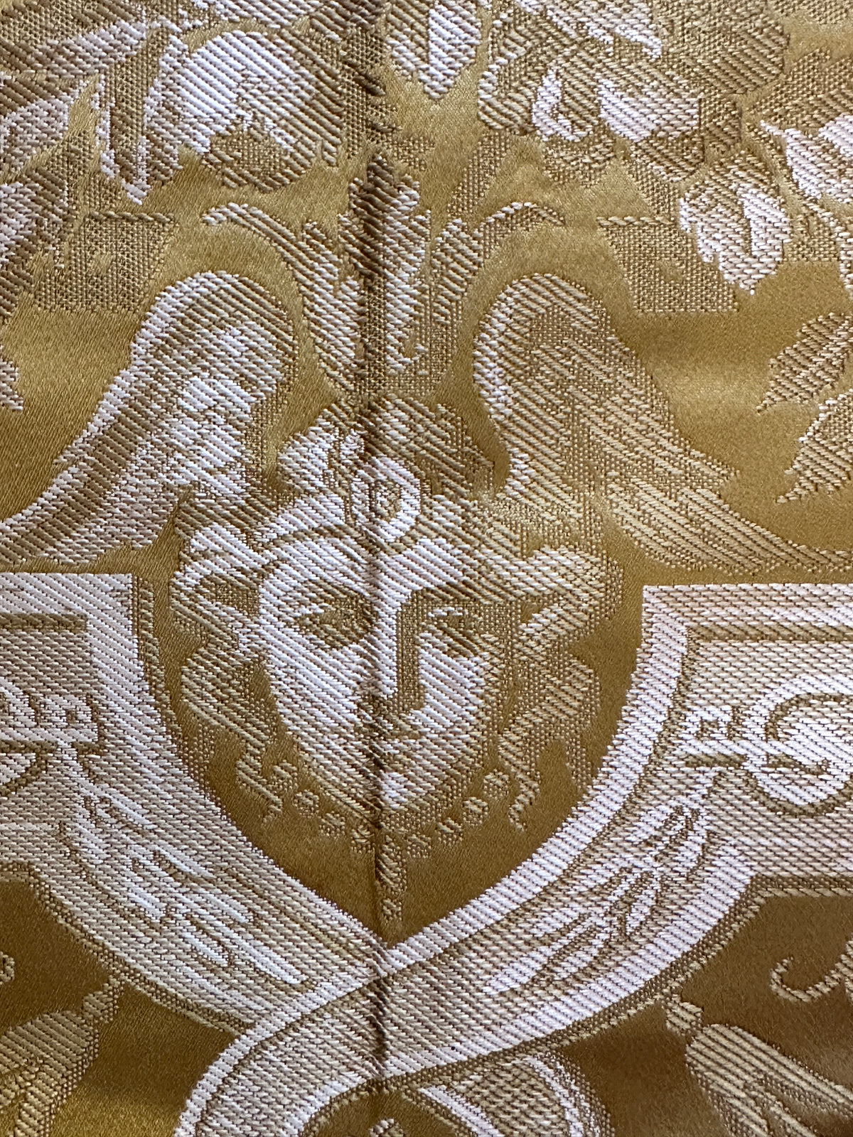French Napoleon Yellow Textile ID: T082425