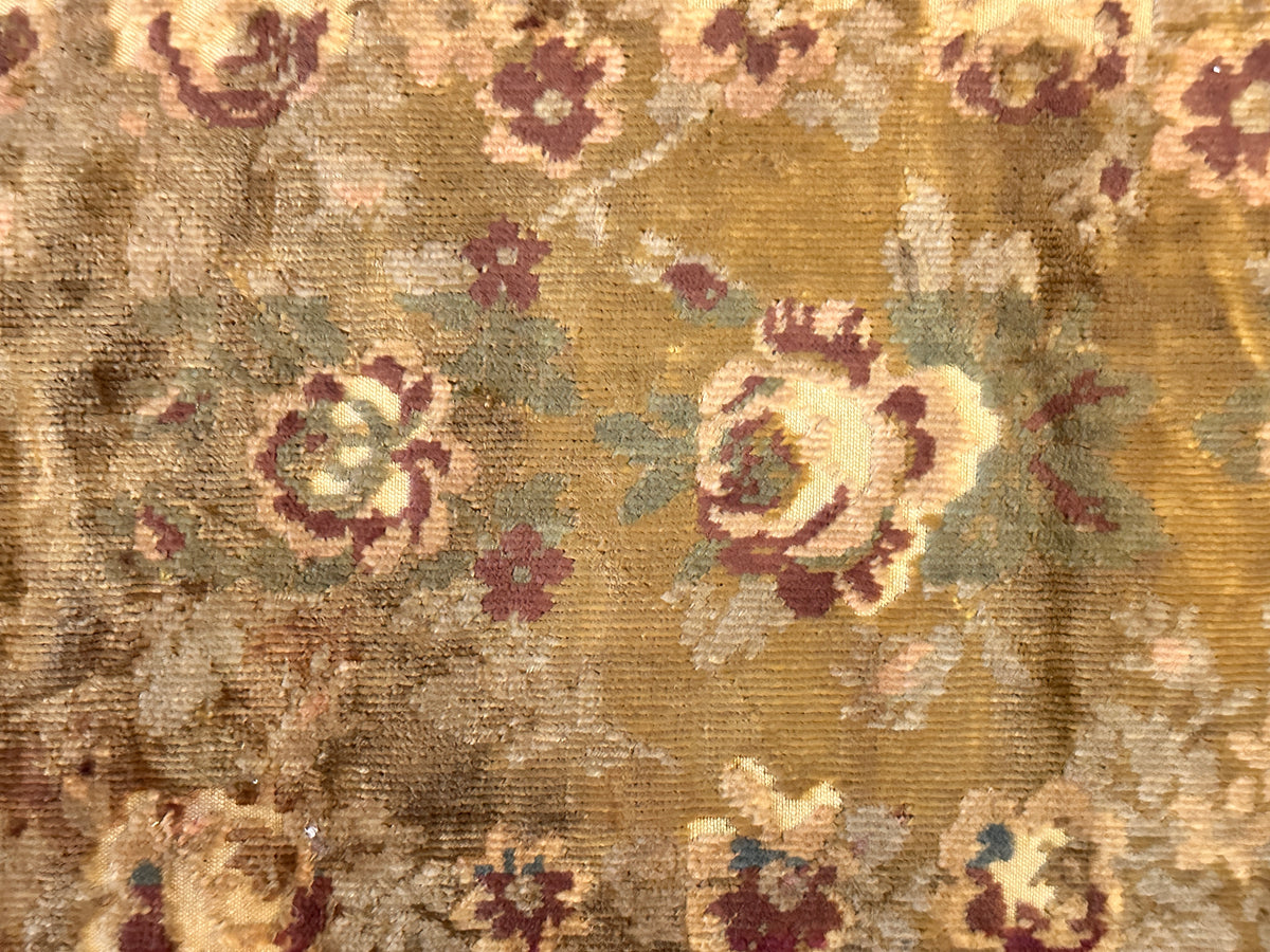 19th Century Belgian Cut Velvet ID: T082429