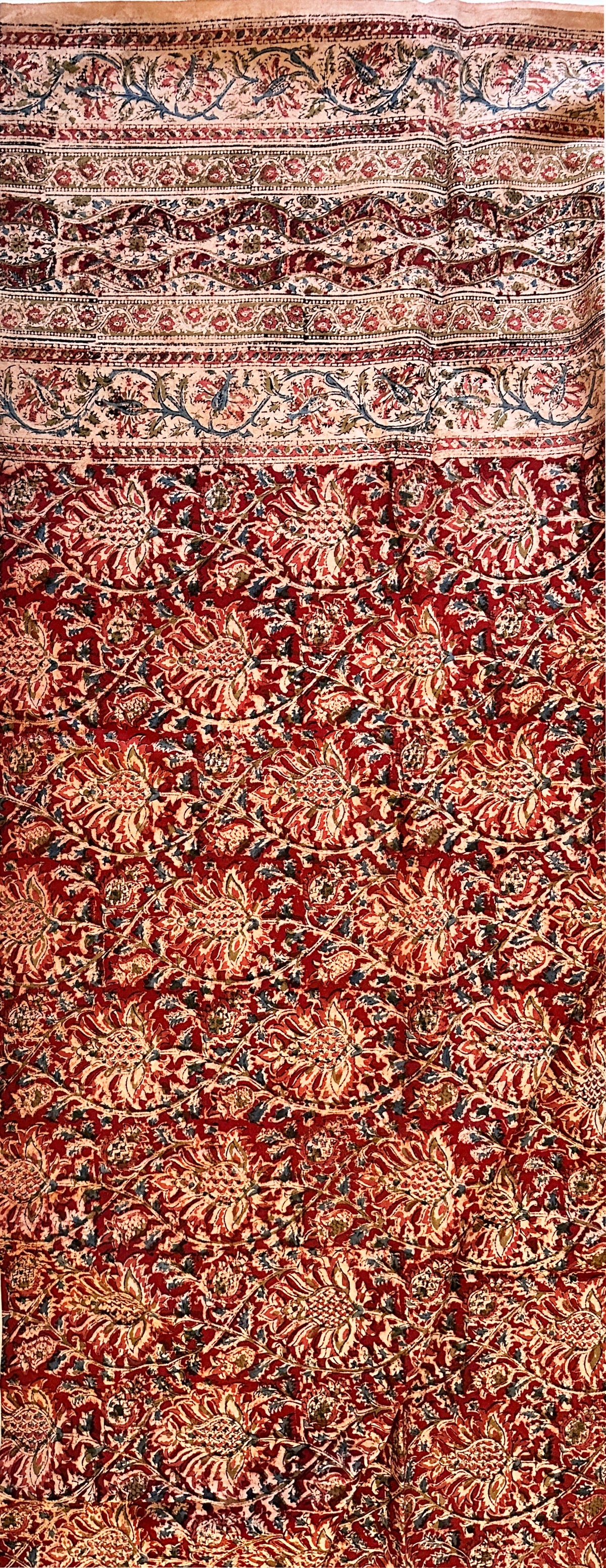 Large Turkish Woodblock Print on Fine Cotton ID: T082454