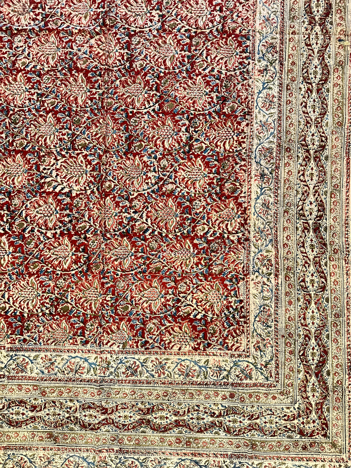 Large Turkish Woodblock Print on Fine Cotton ID: T082454