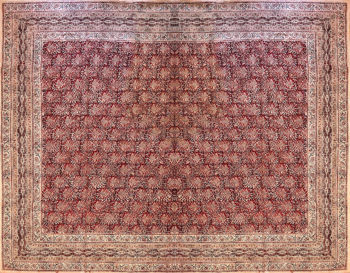 Large Turkish Woodblock Print on Fine Cotton ID: T082454
