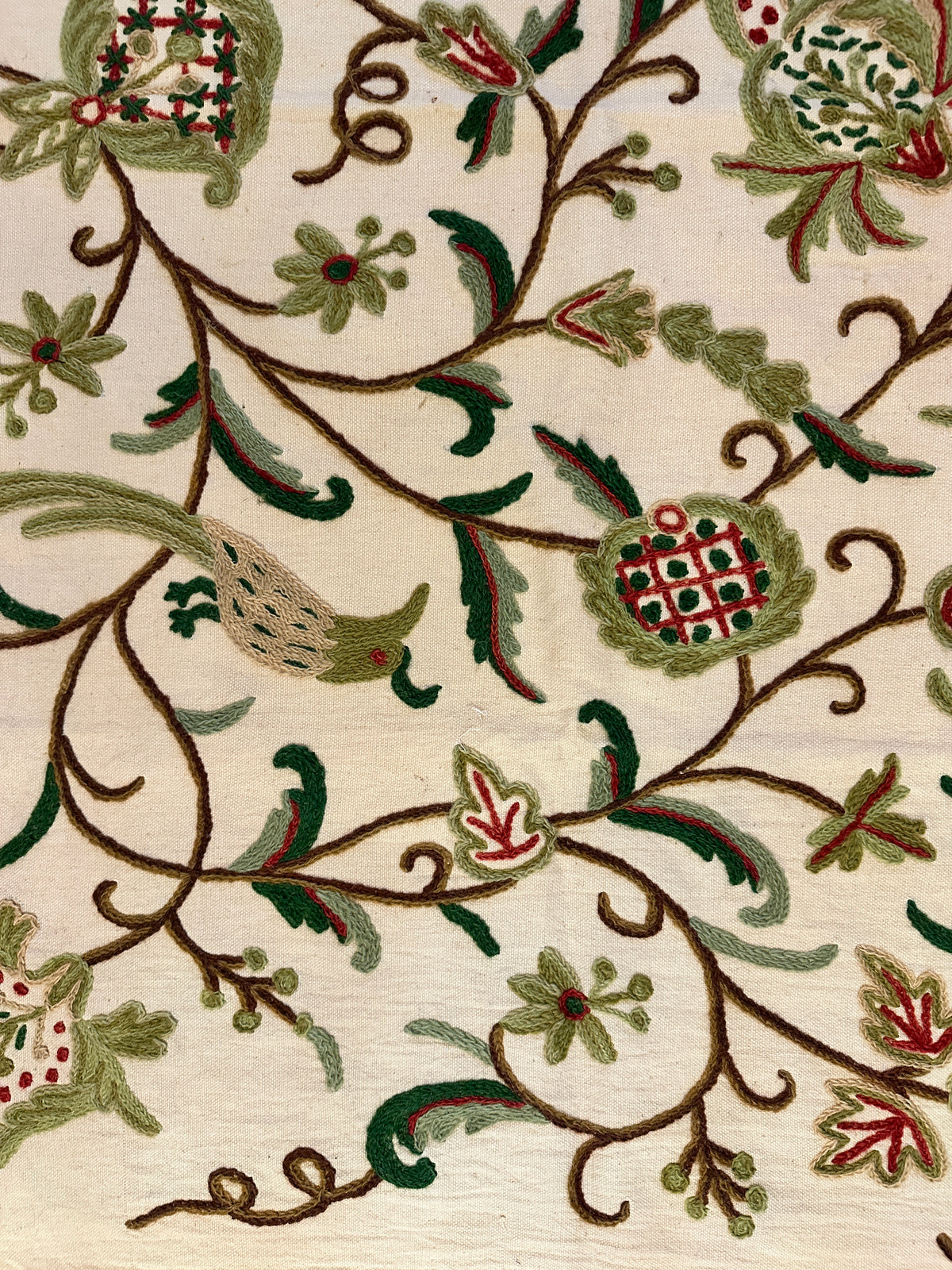 20th Century American Crewel Work ID: T082457