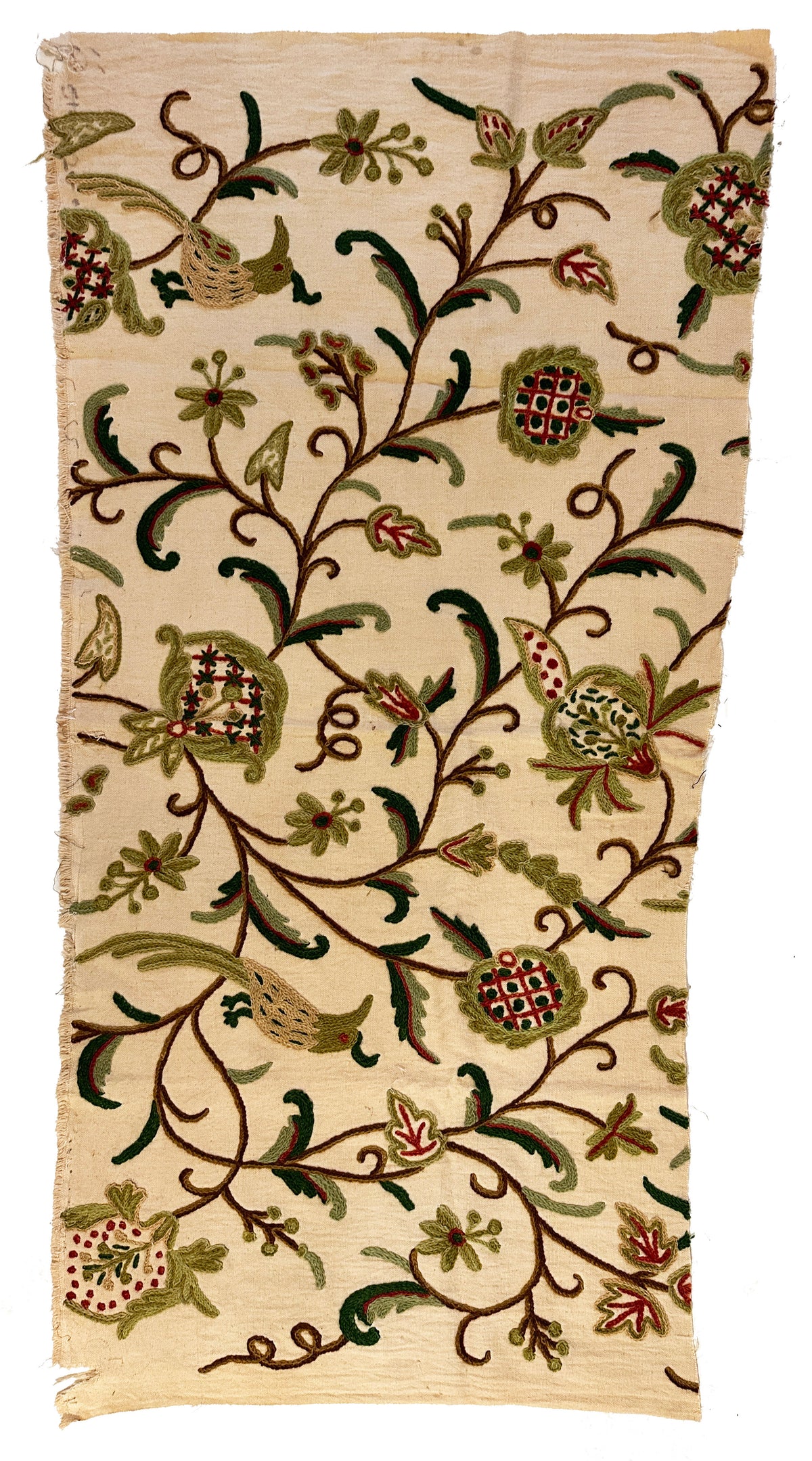 20th Century American Crewel Work ID: T082457
