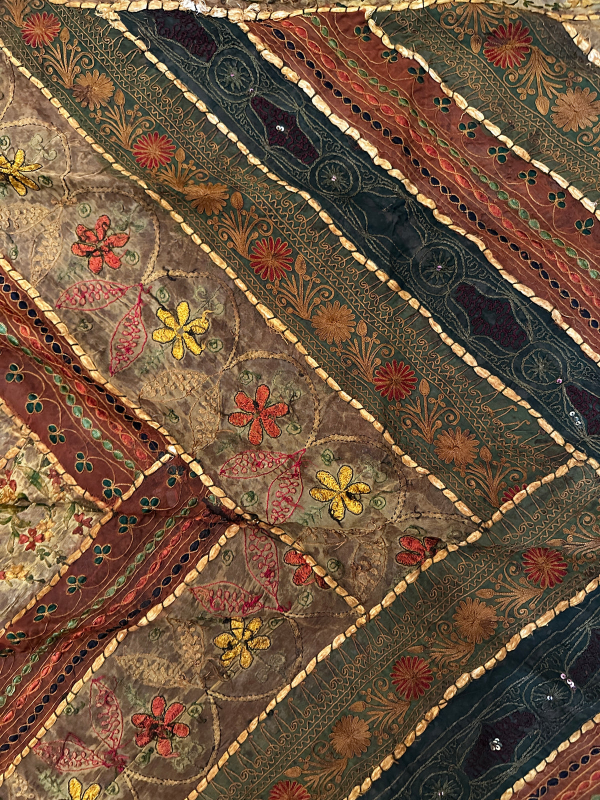 19th Century Indian Coverlet ID: T122203