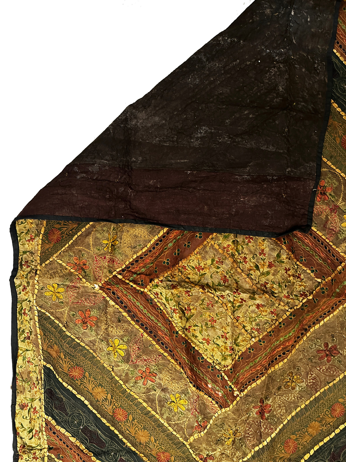 19th Century Indian Coverlet ID: T122203
