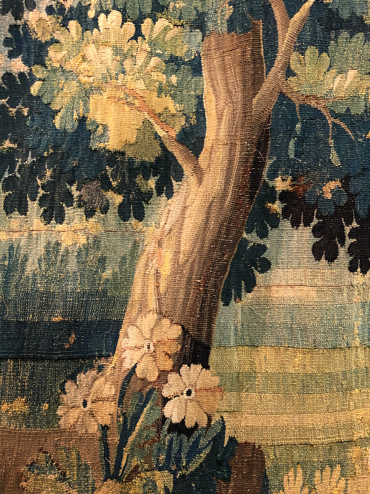 17th Century Verdure Brussels Tapestry ID: 112219