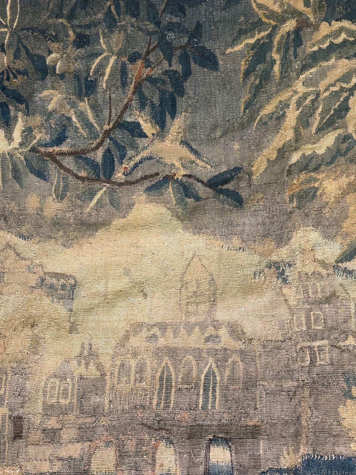 17th Century Flemish Verdure Tapestry ID: 112717