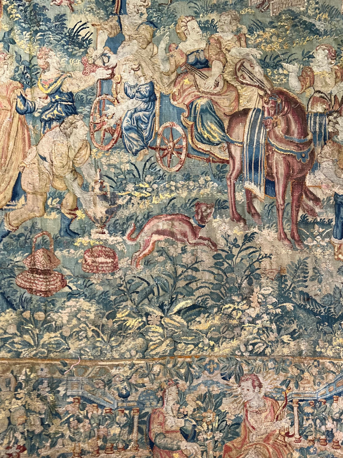 16th Century Game Park Flemish/Brussels Tapestry ID: 910018