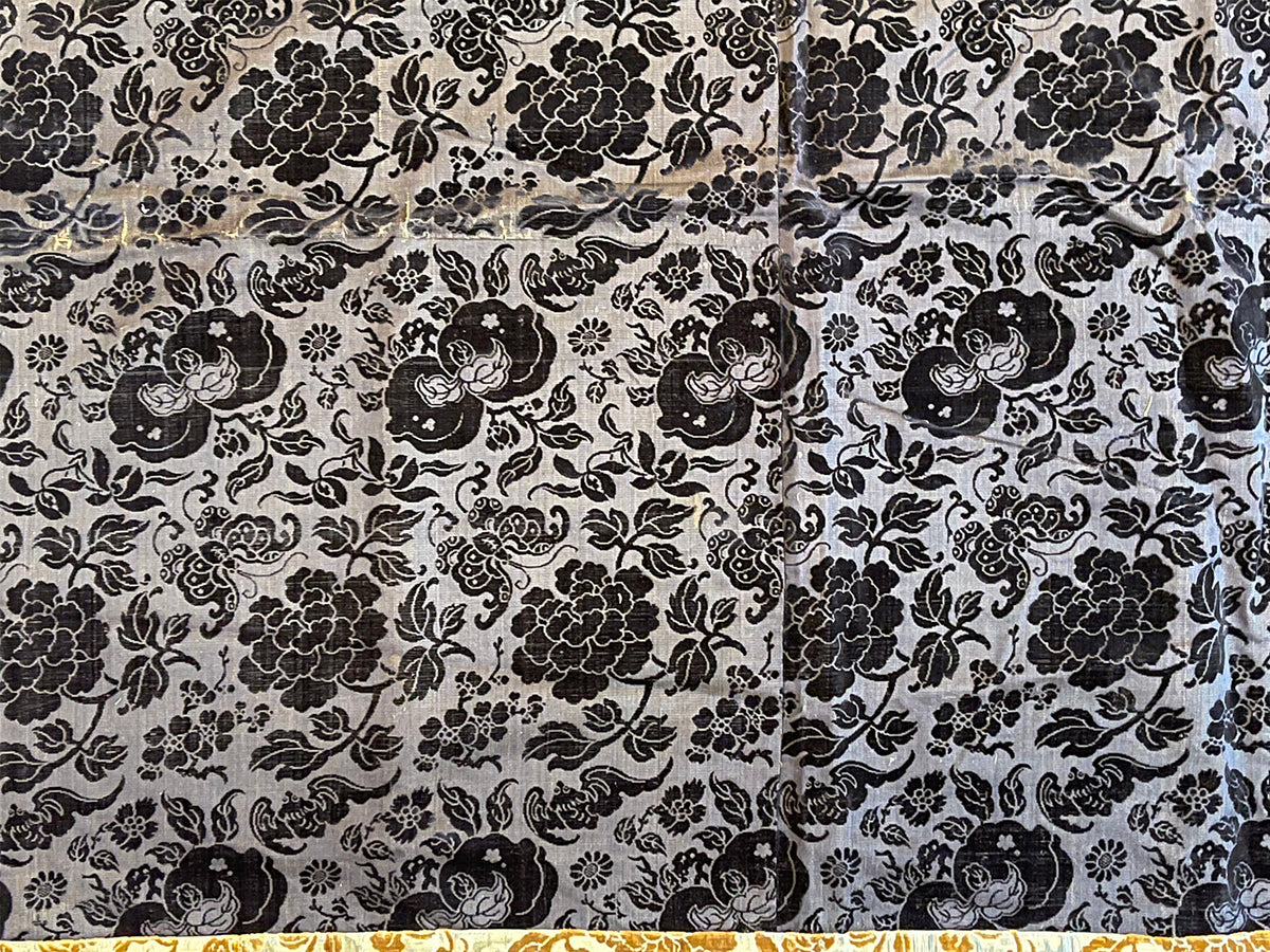 18th Century French Cut Velvet ID: D0619-12