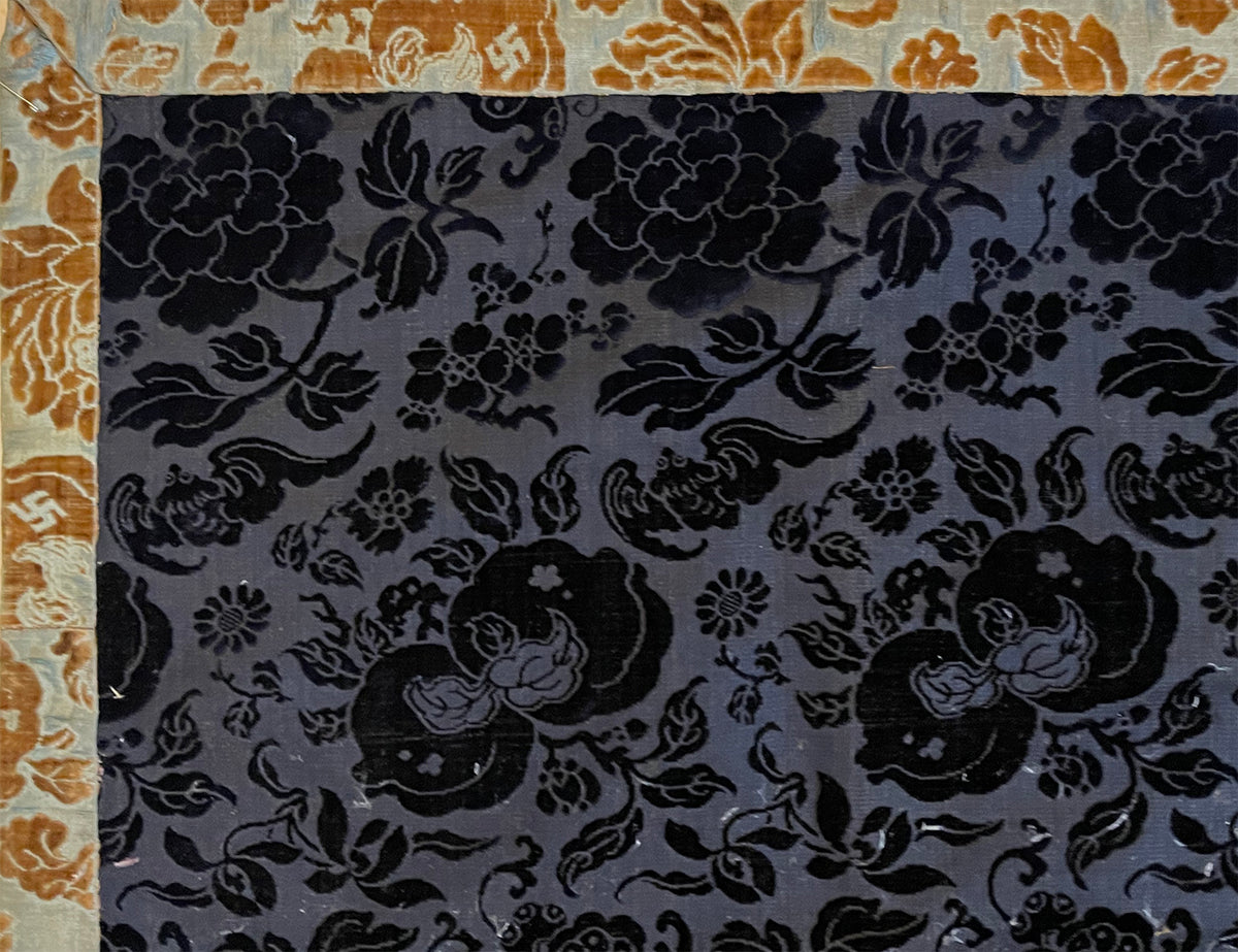 18th Century French Cut Velvet ID: D0619-12