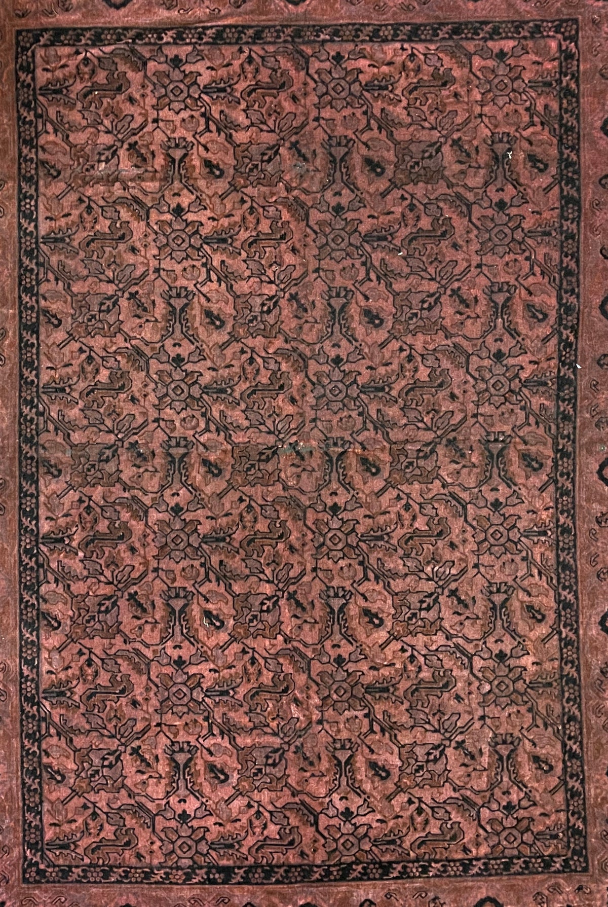 19th Century European Cut Velvet ID: D111
