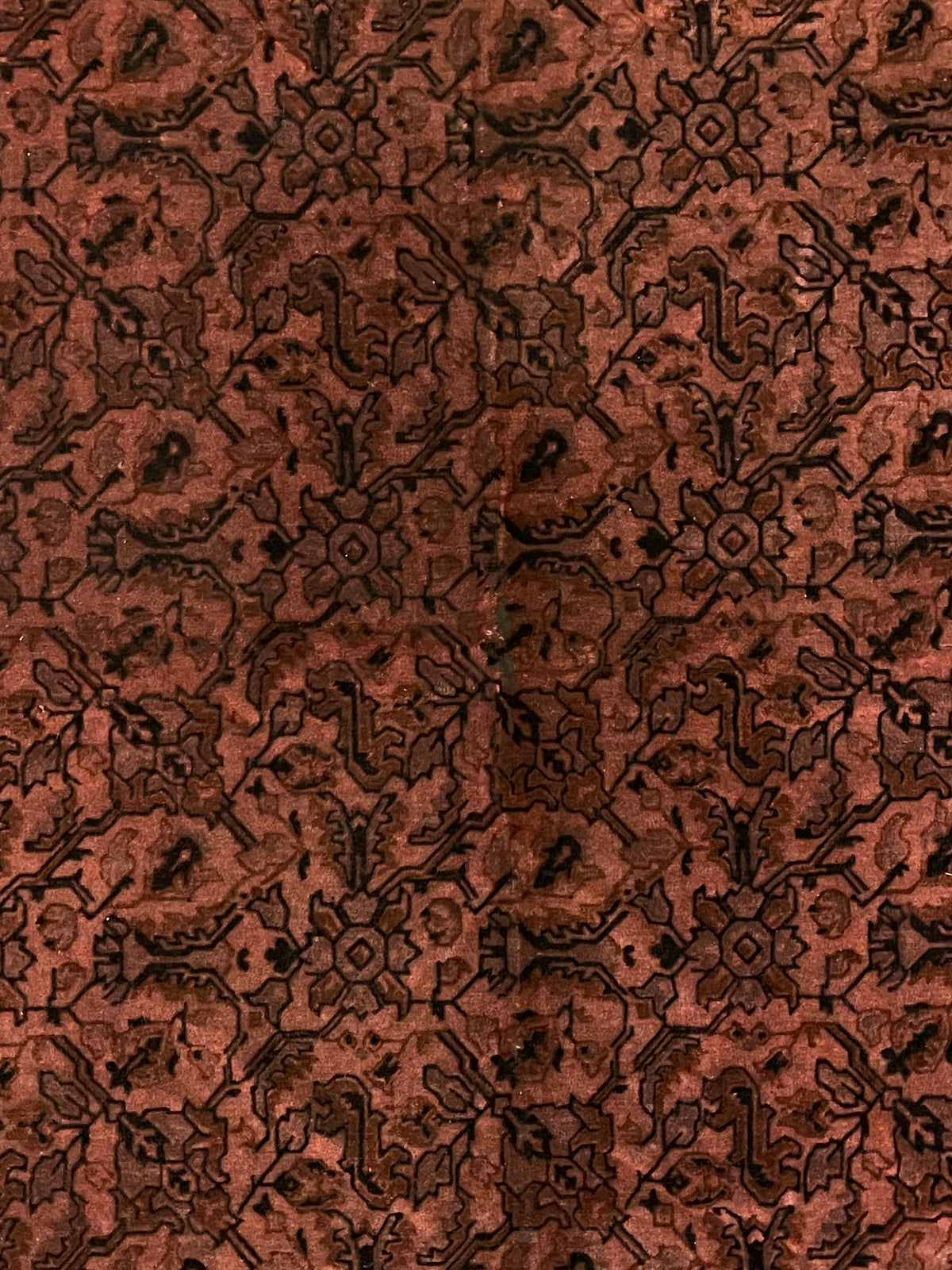 19th Century European Cut Velvet ID: D111