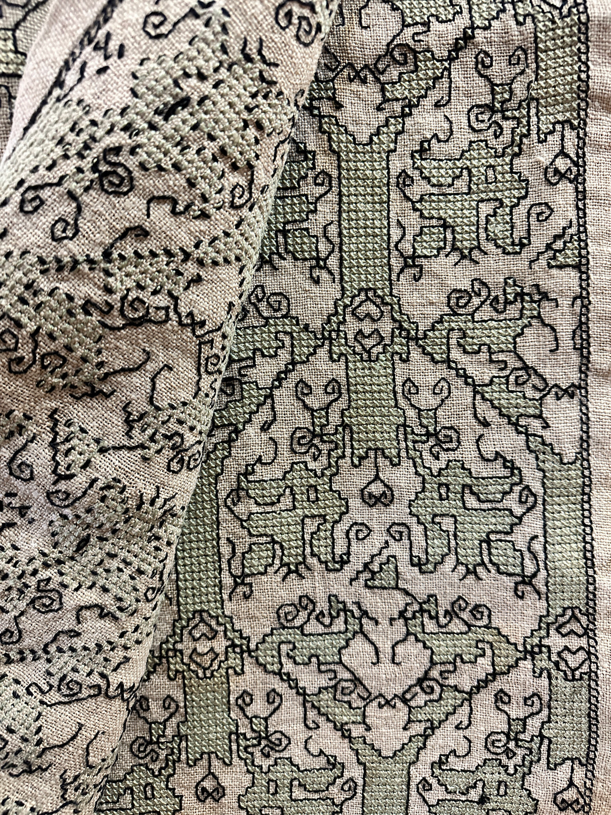 20th Century Greek Needlepoint ID: L019