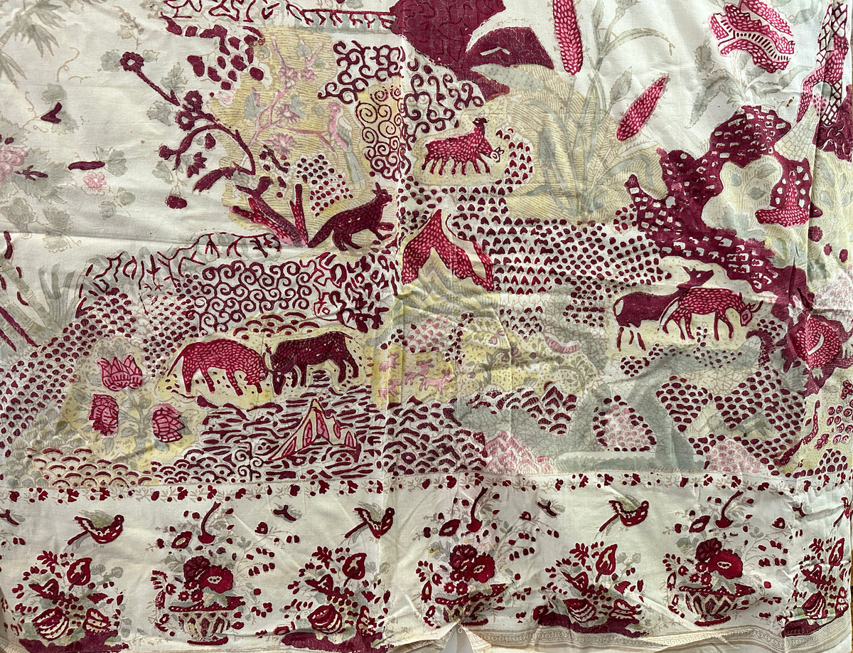 19th Century Indian Batik ID: L036