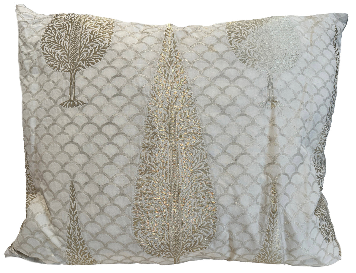 18th Century French Silk Embroidery Pillow ID: P0724-06