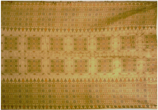 18th Century Italian Silk Panel