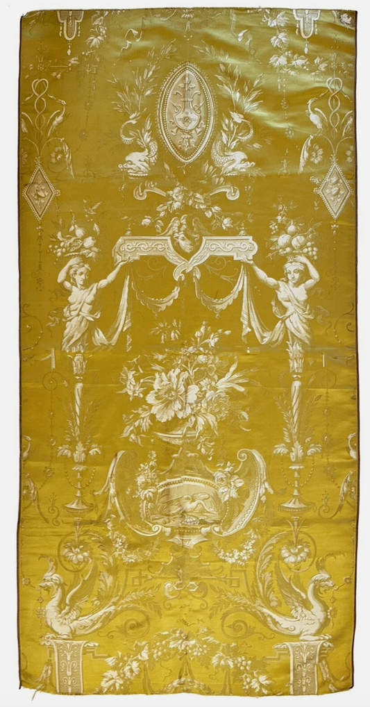 French Napoleon Yellow Textile