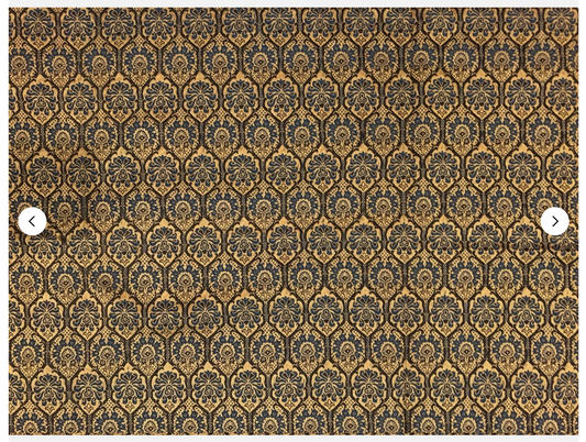 19th Century French Woven Silk Fabric