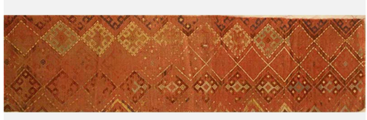19th Century Indian Needlepoint (4'3" x 14")