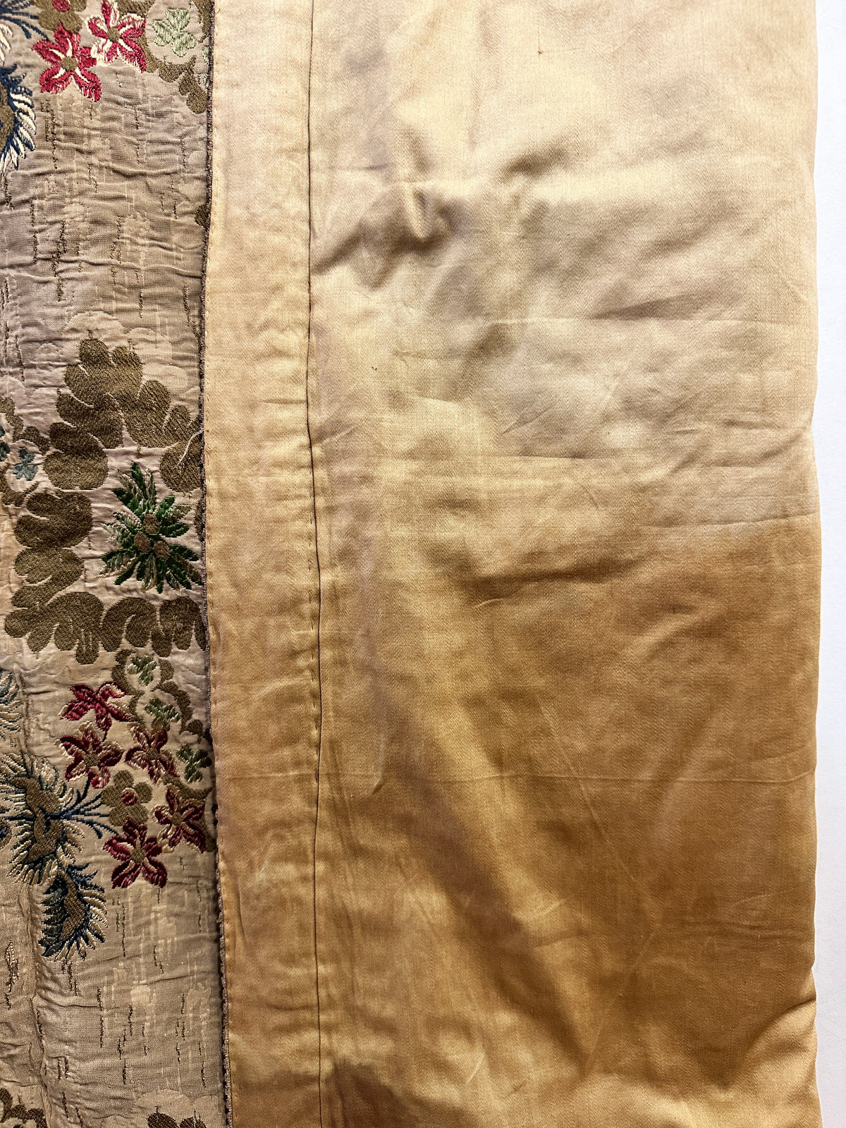 18th Century French Silk Embroidery ID: T032401