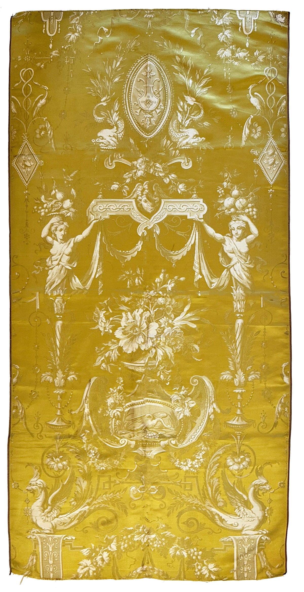 French Napoleon Yellow Textile ID: T082425