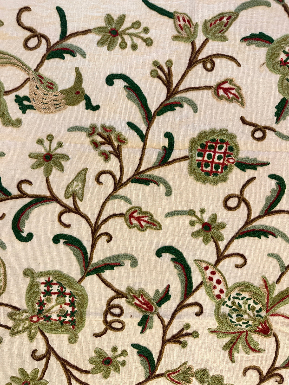20th Century American Crewel Work ID: T082457