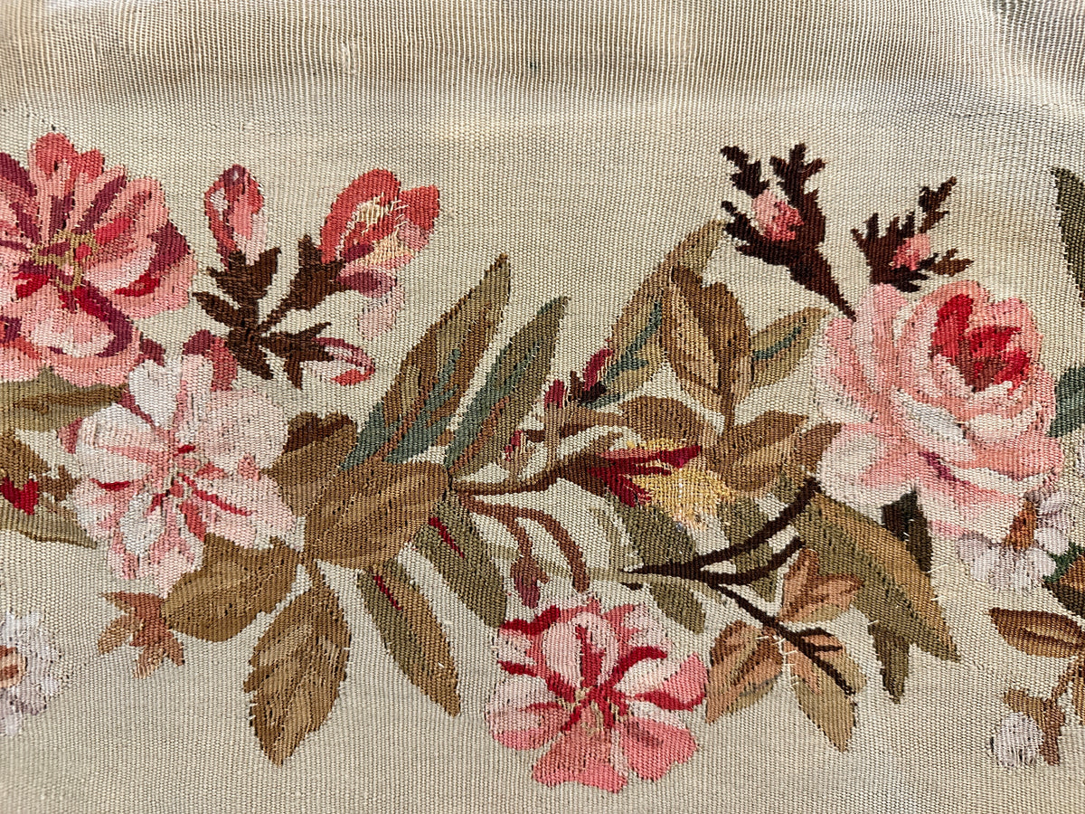 18th Century French Tapestry Pillowcase ID: T082466