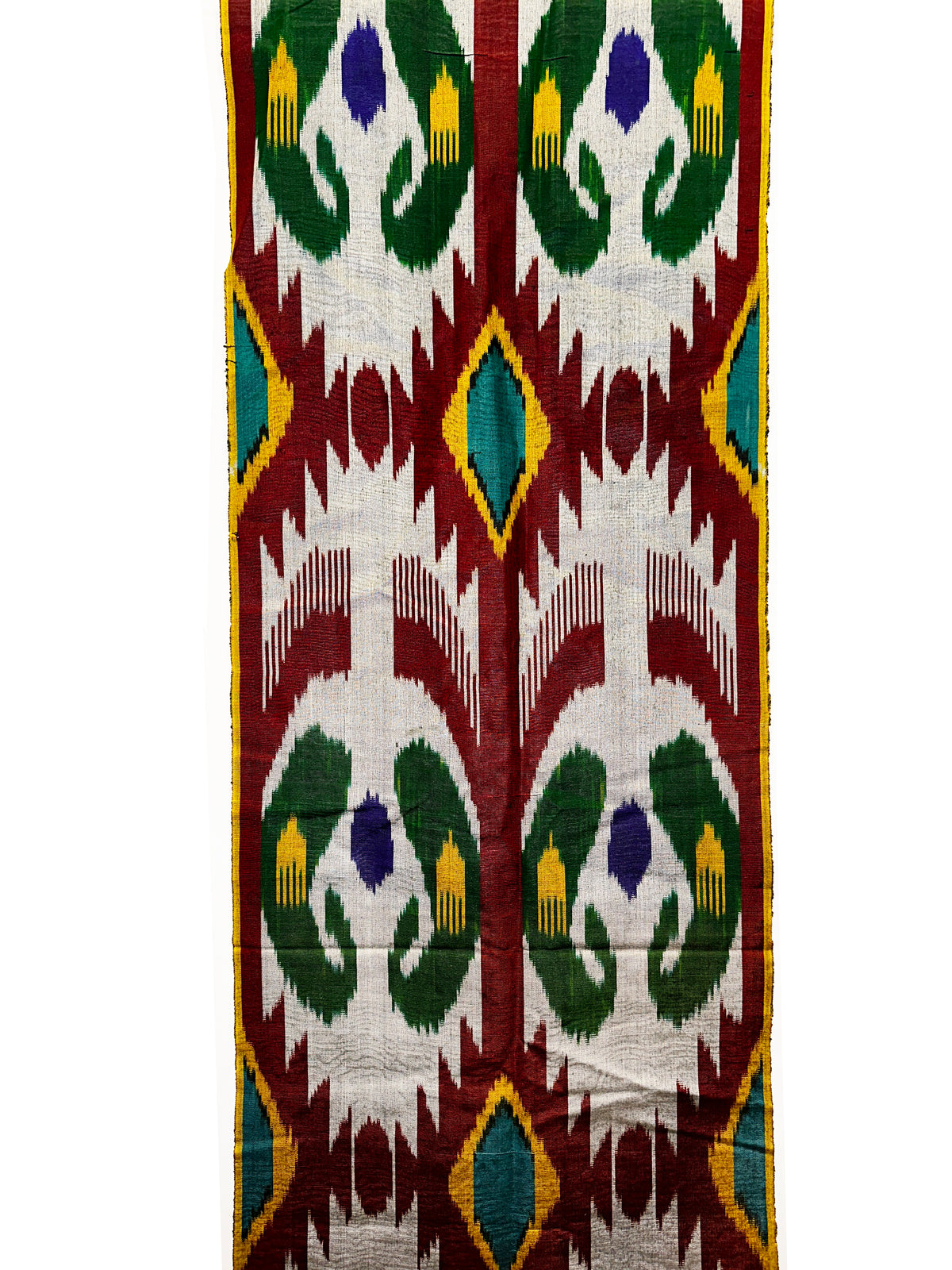 19th Century Asian Silk Ikat ID: T122204