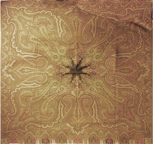 Indian Paisley Shawl ID: D041